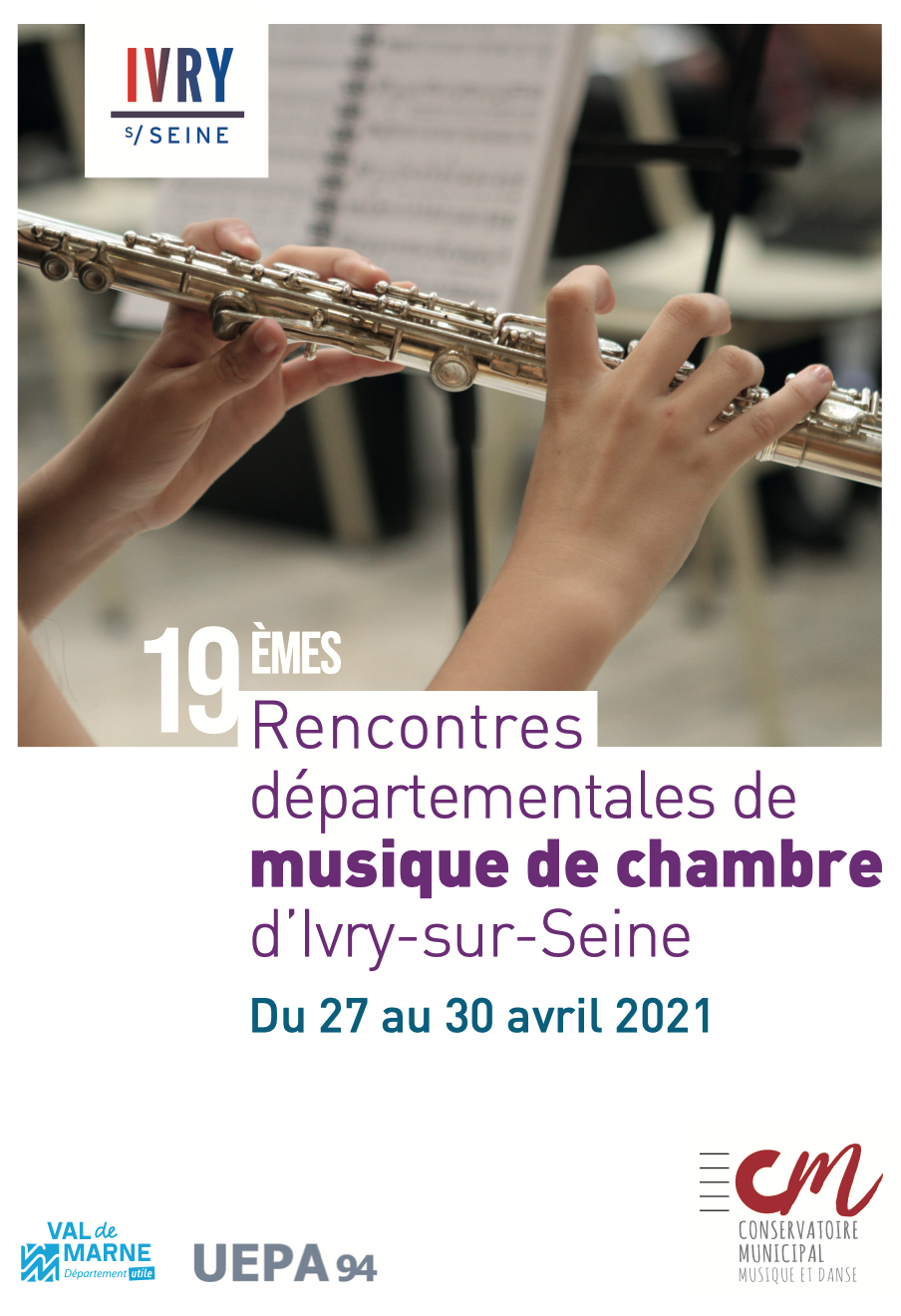 19èmes rencontres départementales de musique de chambre – Reportées du 3 au 6 novembre 2021
